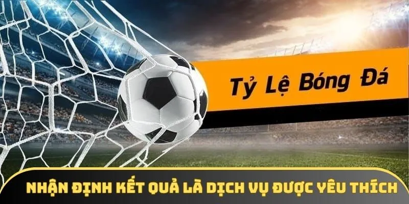 Nhận định kết quả là dịch vụ được yêu thích
