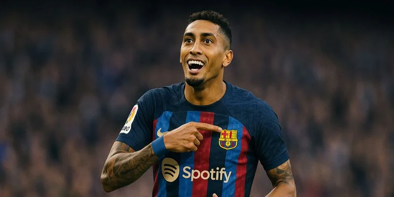 Raphinha khoác áo Barcelona, khẳng định đẳng cấp sự nghiệp